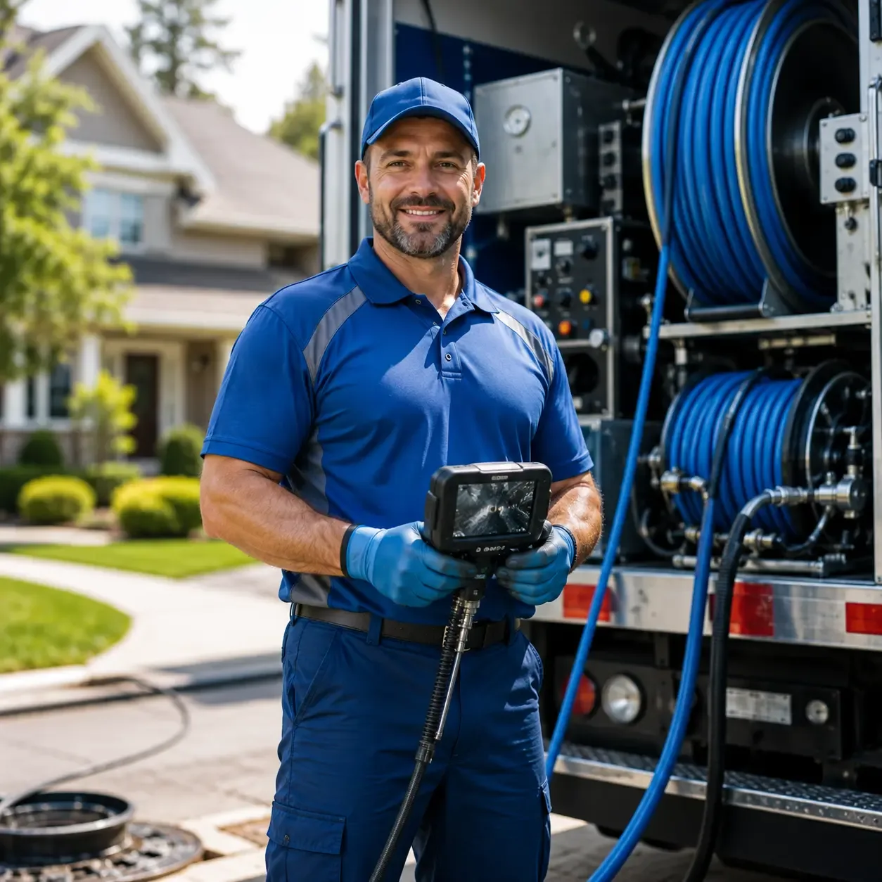 Local outdoor drain cleaning specialists in Darlington, MD